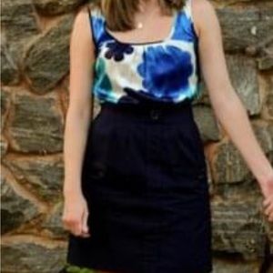 Anthropologie Tabitha Silk Top Dress